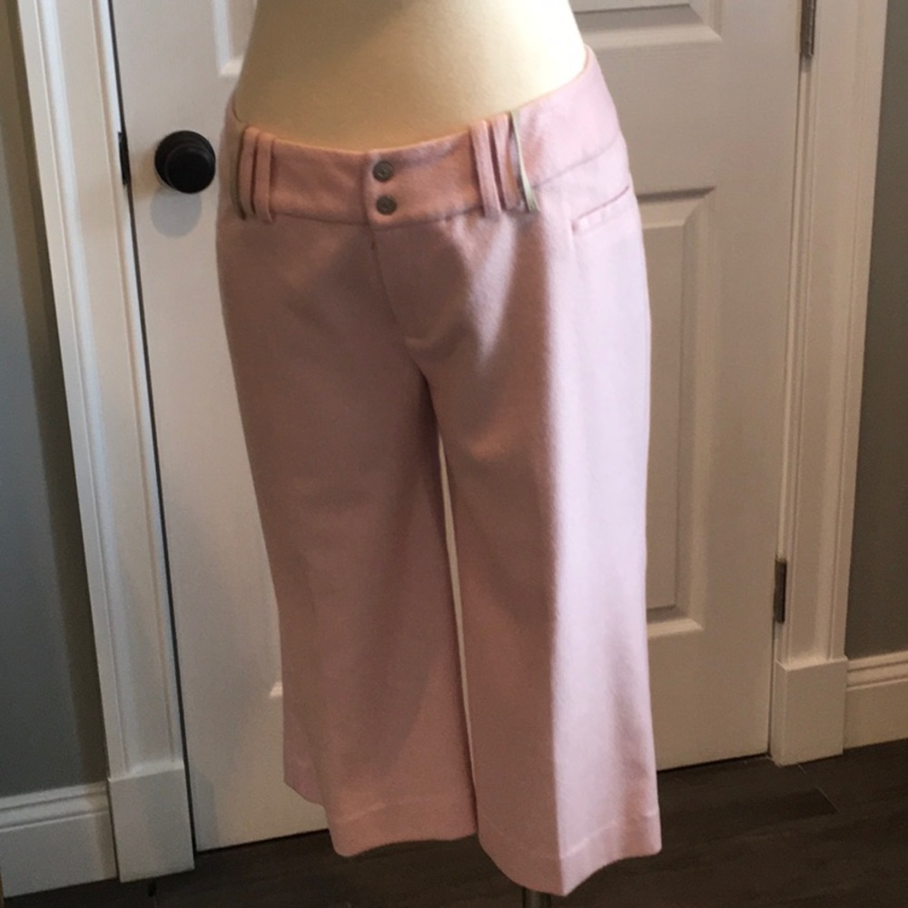 Bermuda cashmere pants